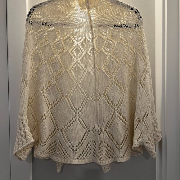 Anthropologie Summer Sweater Poncho Size XS/S - Picture 2 of 6